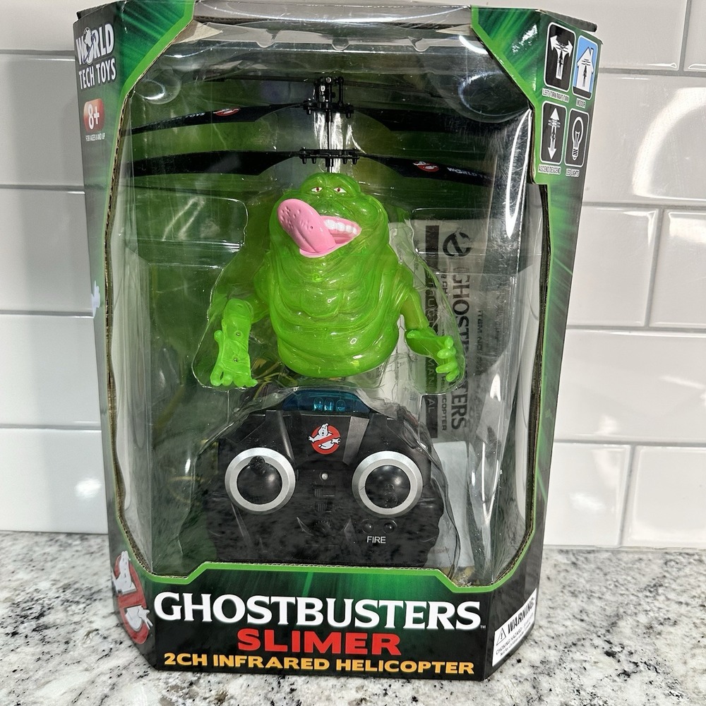 Ghostbuster Slimer 2CH Infrared Helicopter‎ released in 2016 - NIB RARE